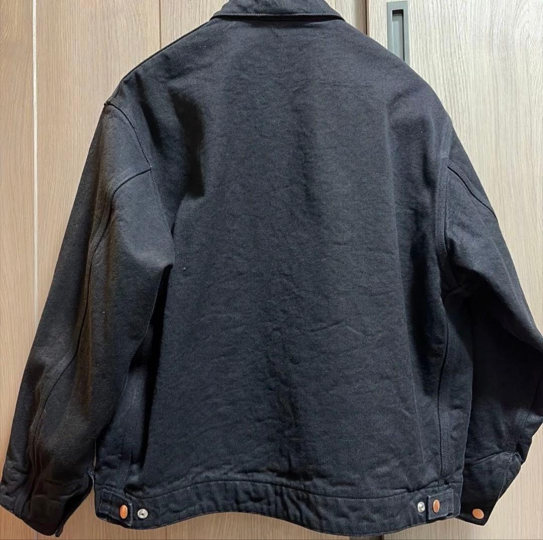 COMOLI 26SS ブラックデニム ジップショートジャケット 希少サイズ1