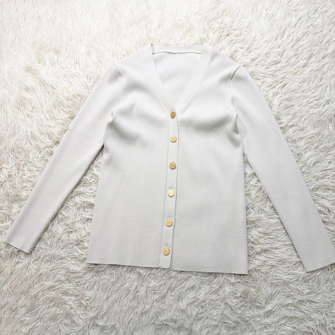 ✨美品✨ミューズ ドゥーズィエムクラスDINER RIB Vネックカーディガン