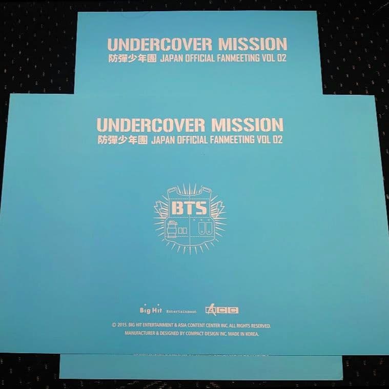 BTS UNDERCOVER MISSION JP ポスター SUGA  ALL