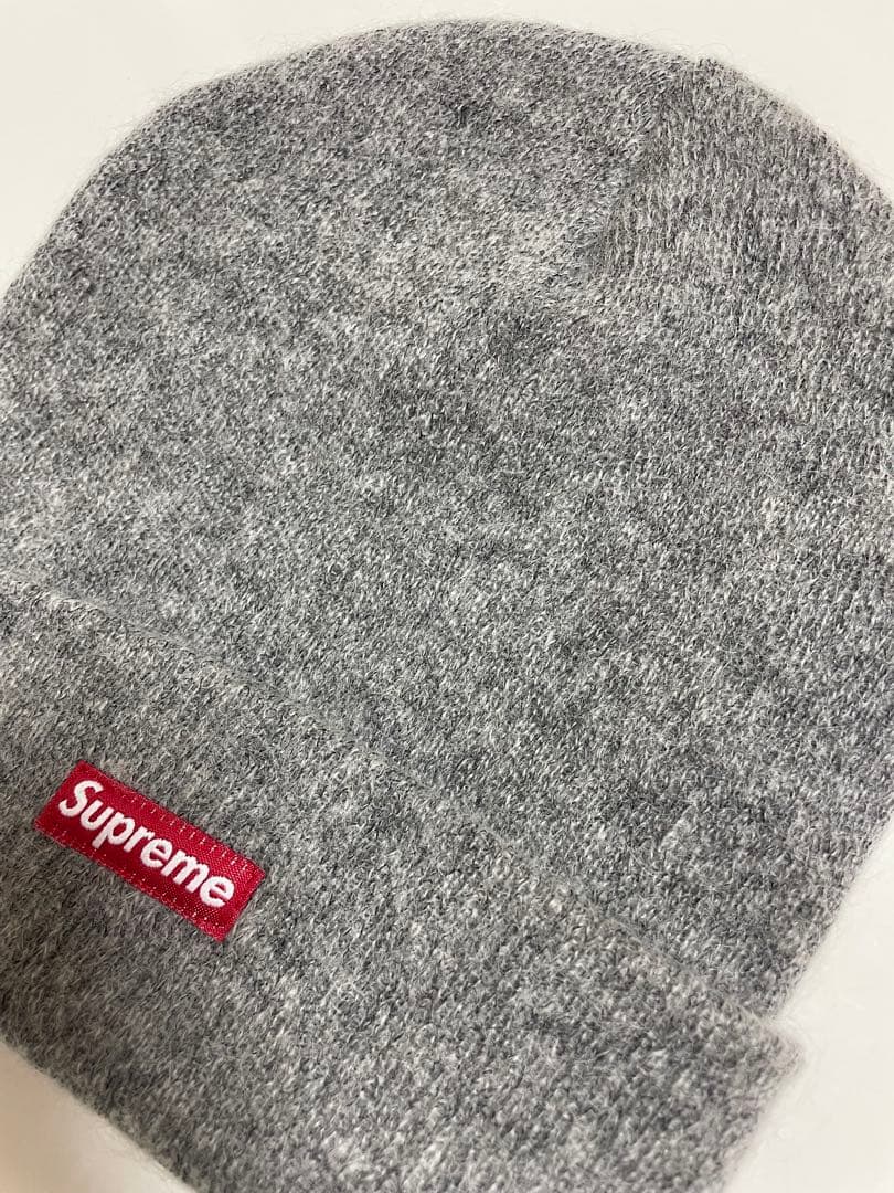 Supreme Mohair Beanie Grey グレー　美品　ビーニー