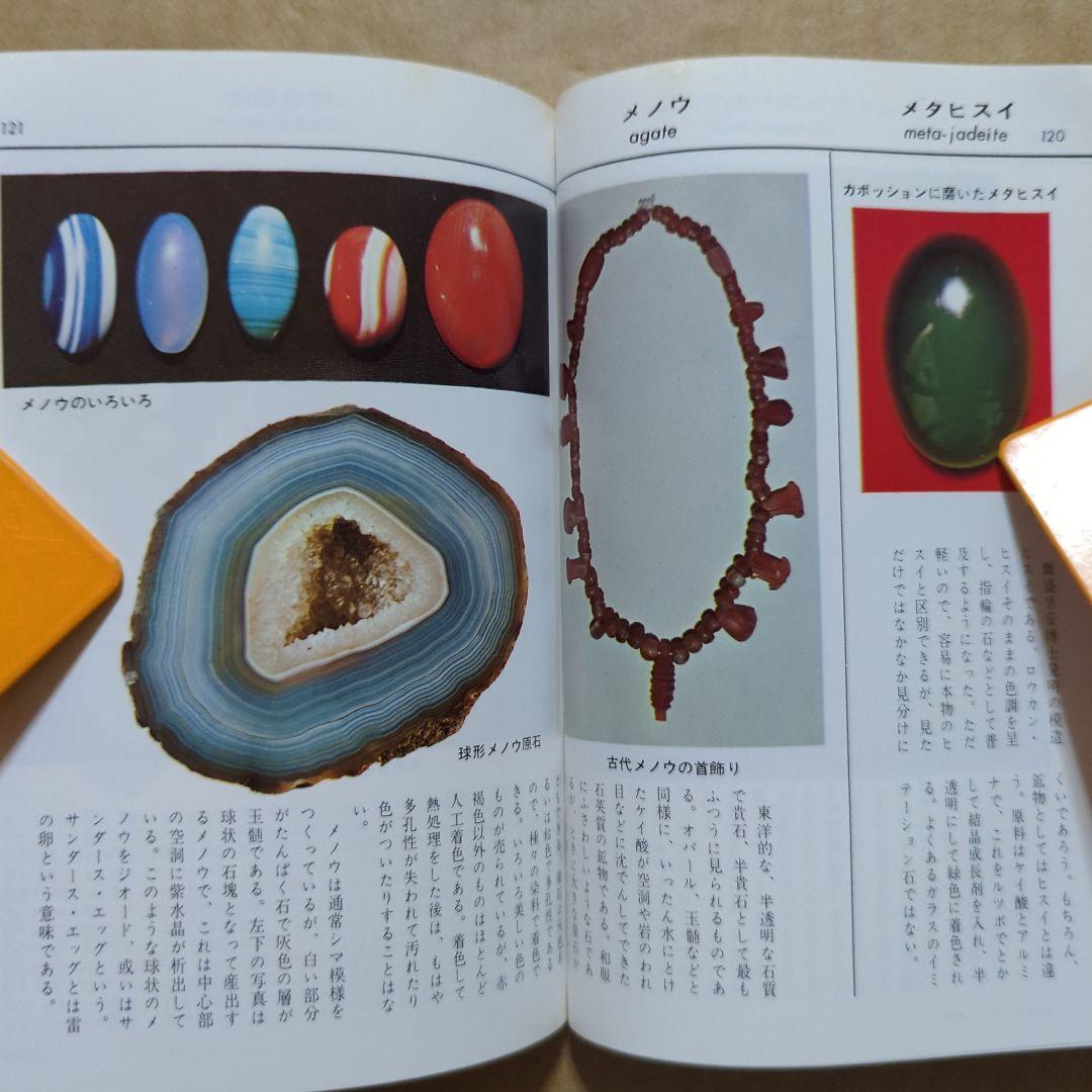 原色　宝石小事典　ブルーバックス　パワーストーン　鉱物　ダイヤモンド水晶