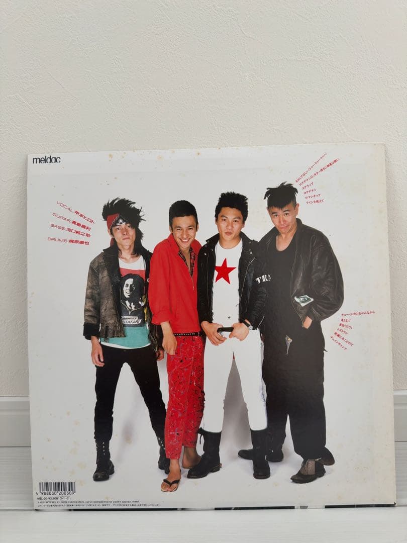 THE BLUE HEARTS YOUNG AND PRETTY レコード