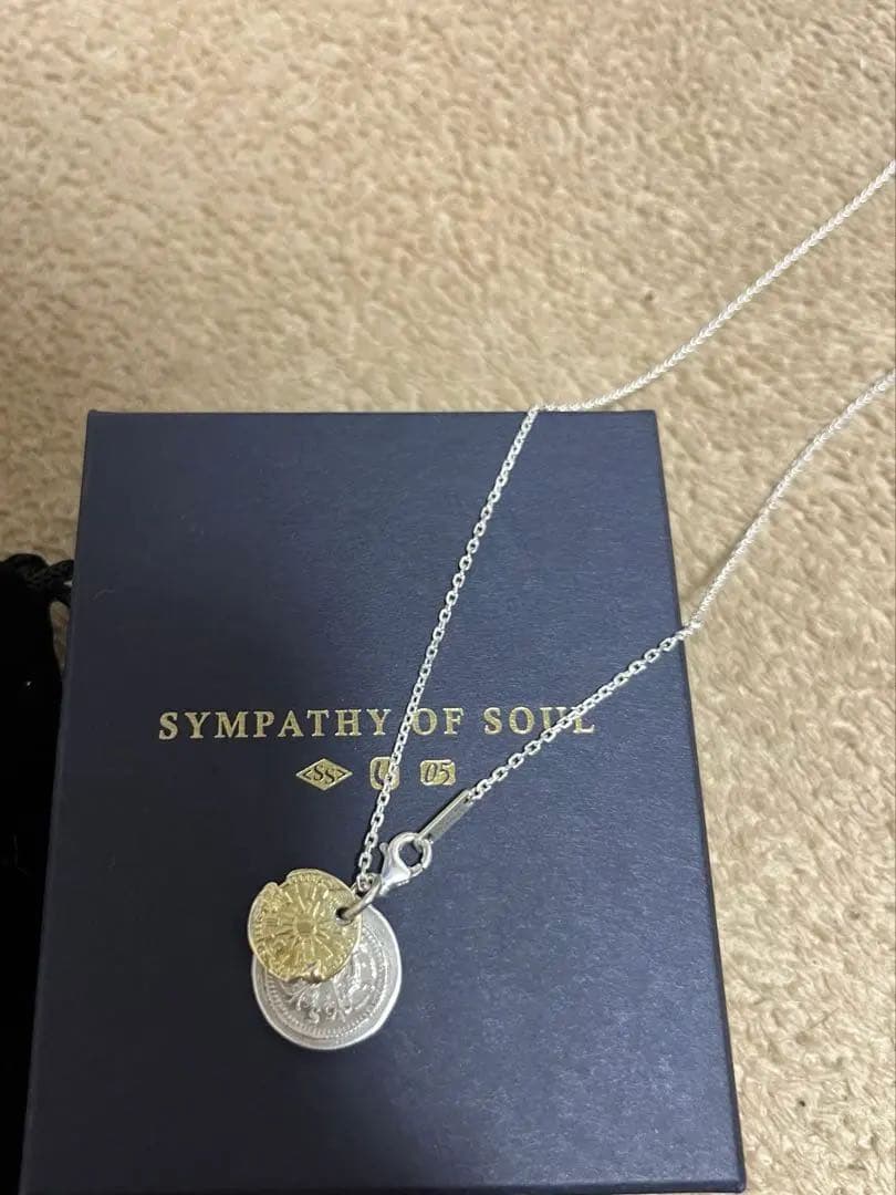 Sympathy of soul ネックレス k18 シルバー ネックレス