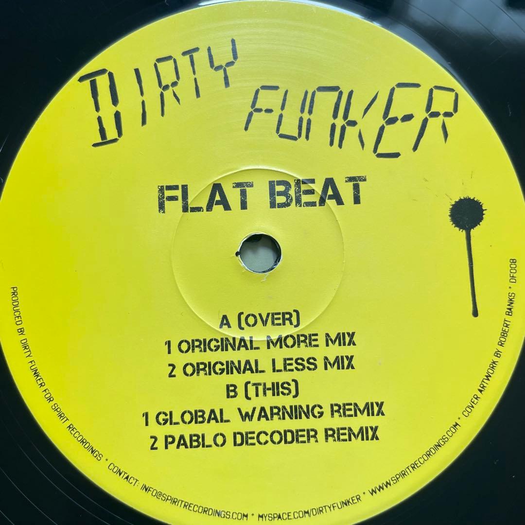 DIRTY FUNKER FLAT BEAT バンクシー　Banksy
