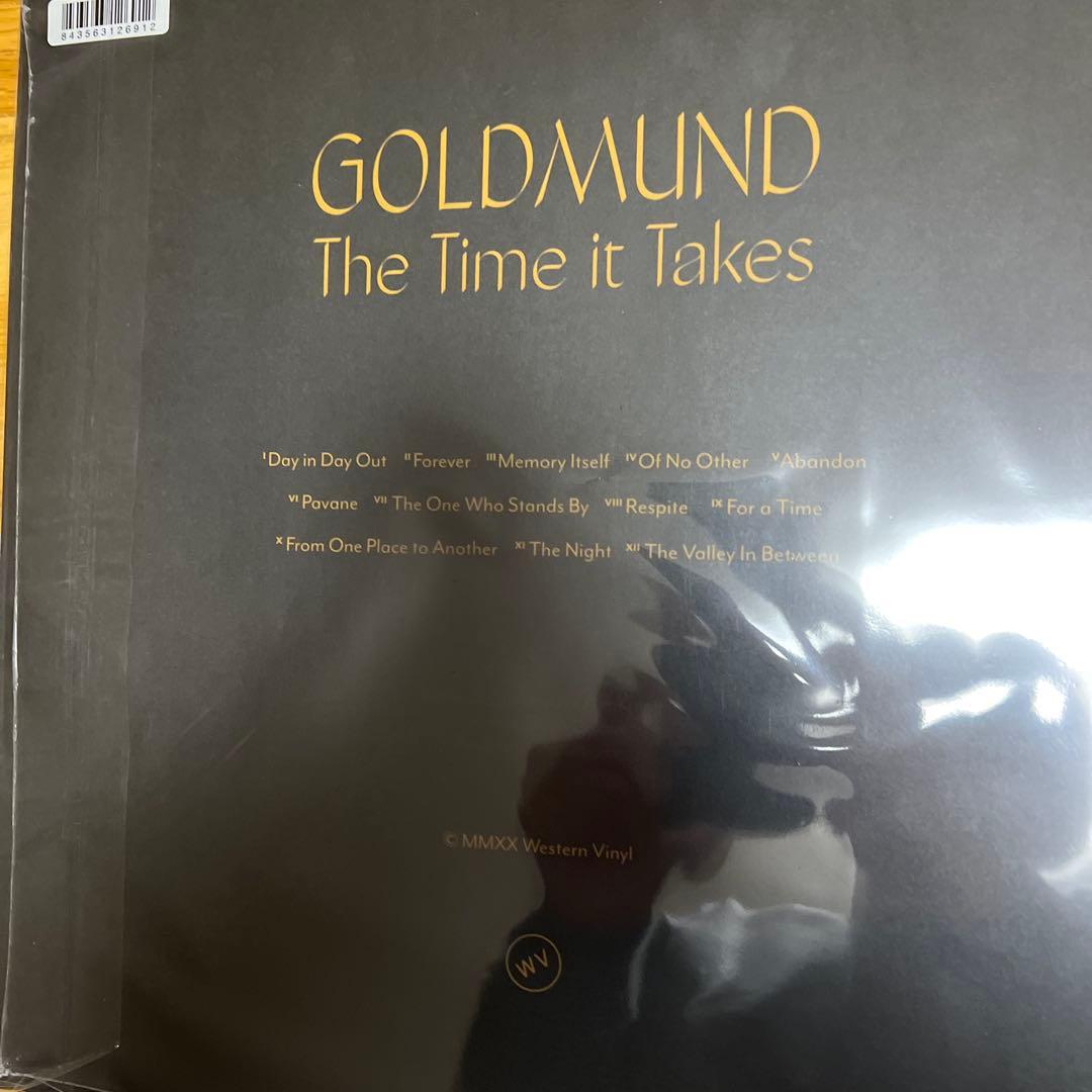 新品未開希少TIME IT TAKES GOLDMUNDゴールドムンド　レコード