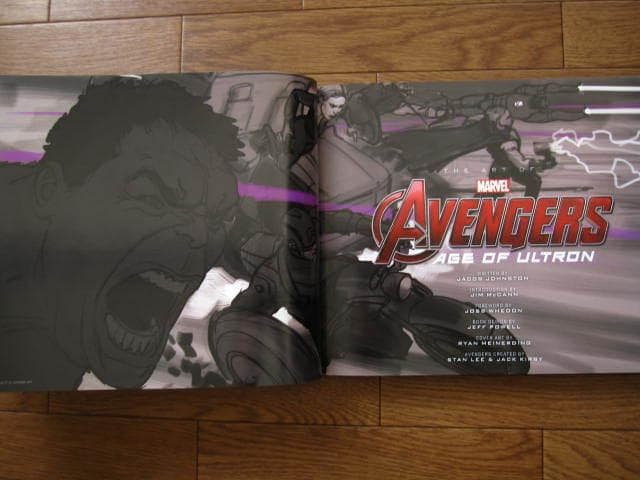 アート・デザイン・音楽 THE ART OF MARVEL AVENGERS AGE OF ULTRON