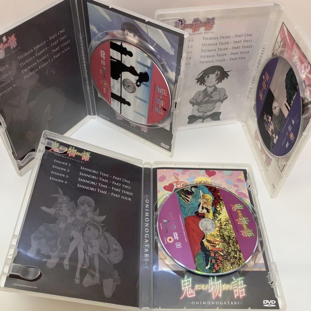 化物語シリーズ 猫　白黒　鬼　囮　傾　花　憑　恋　終物語　アニメ　DVD 全巻