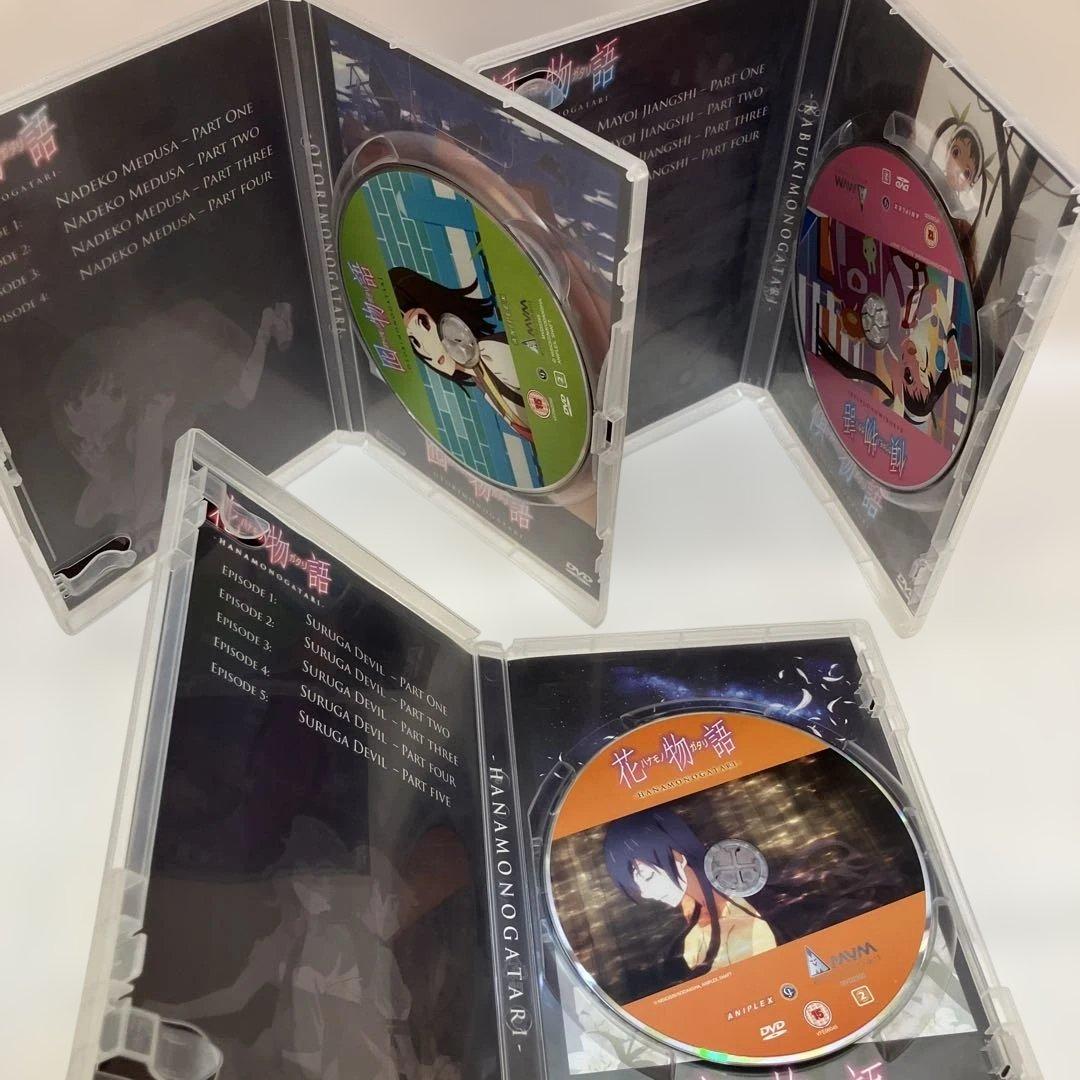 化物語シリーズ 猫　白黒　鬼　囮　傾　花　憑　恋　終物語　アニメ　DVD 全巻
