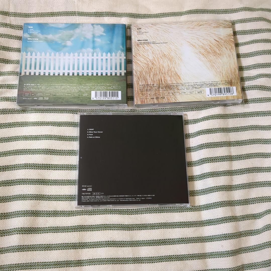 number_i goat cd 特典カード無し