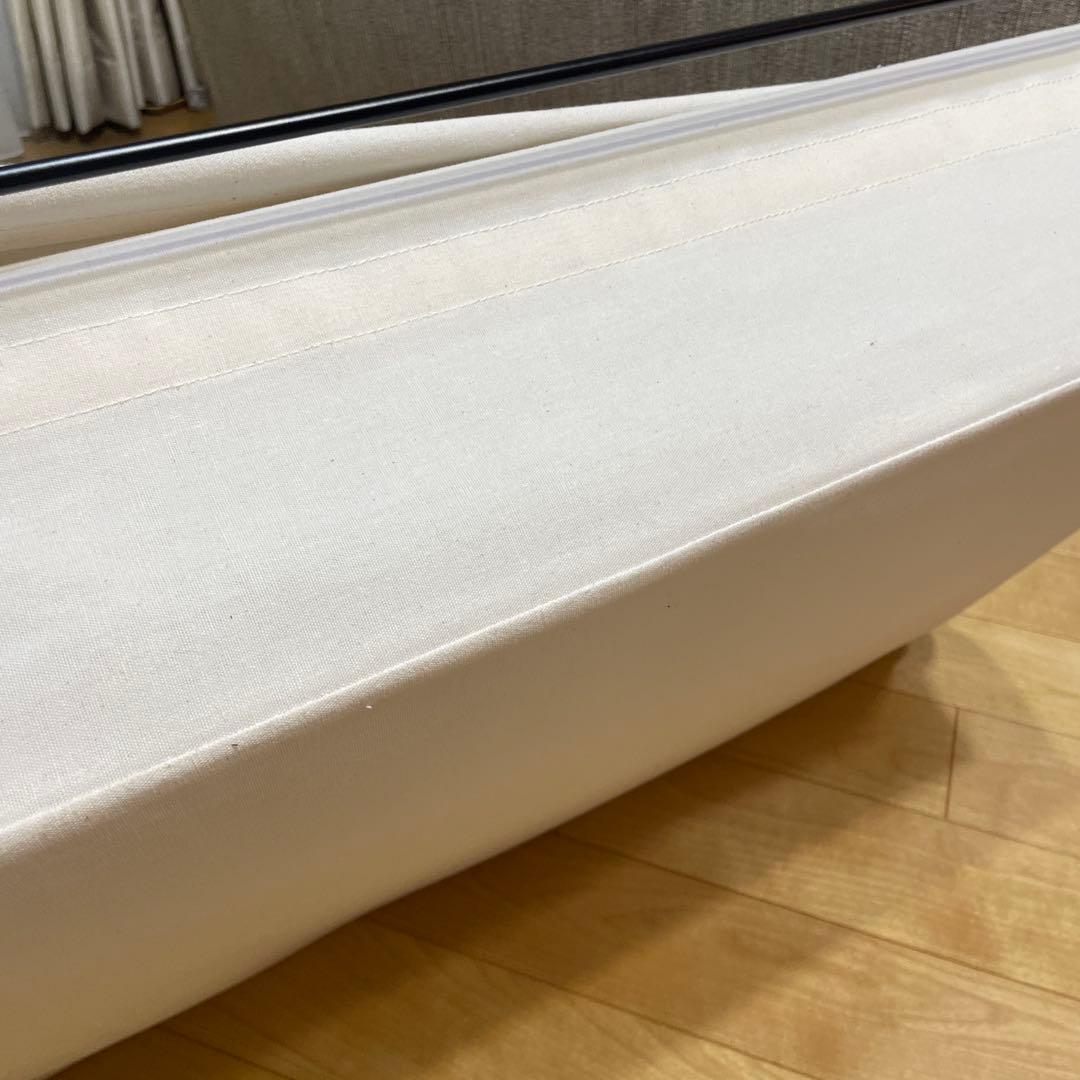 無印良品 MUJI 収納ボックス ベッド下用 ベッドフレーム用帆布バスケット・大