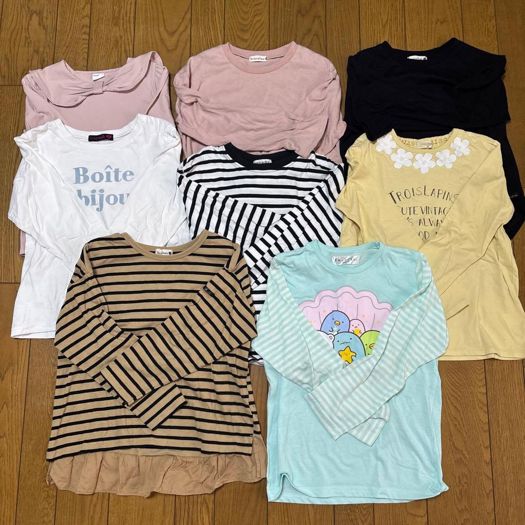 女の子　130 まとめ売り　ロンT ジーパン　アウター　ズボン　春夏秋