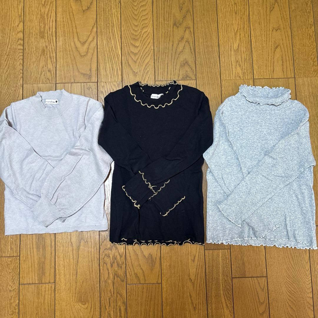 女の子　130 まとめ売り　ロンT ジーパン　アウター　ズボン　春夏秋