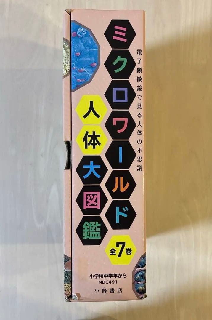 【美品】ミクロワールド人体大図鑑 全7巻