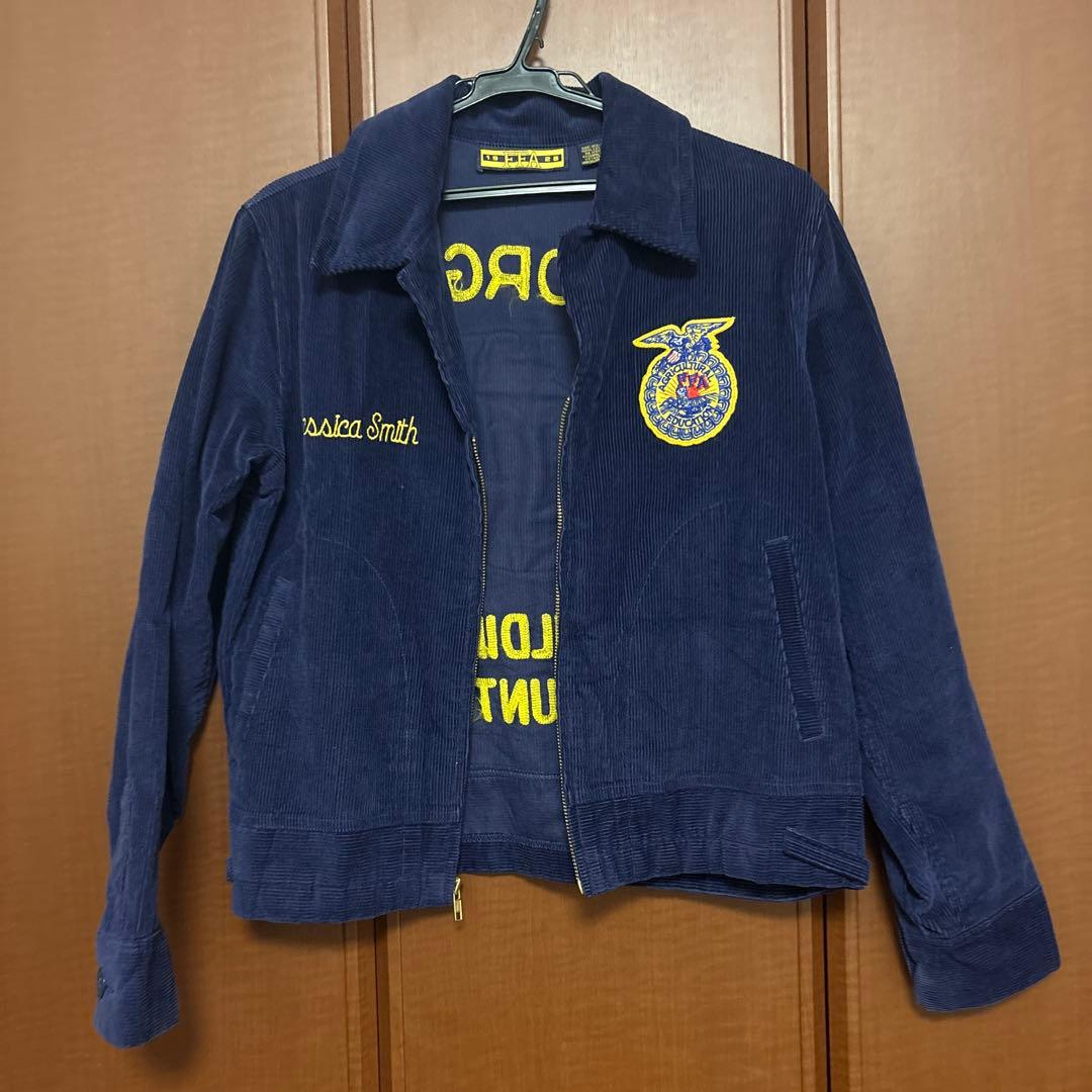 FFA コーデュロイJACKET ジャケット ネイビー