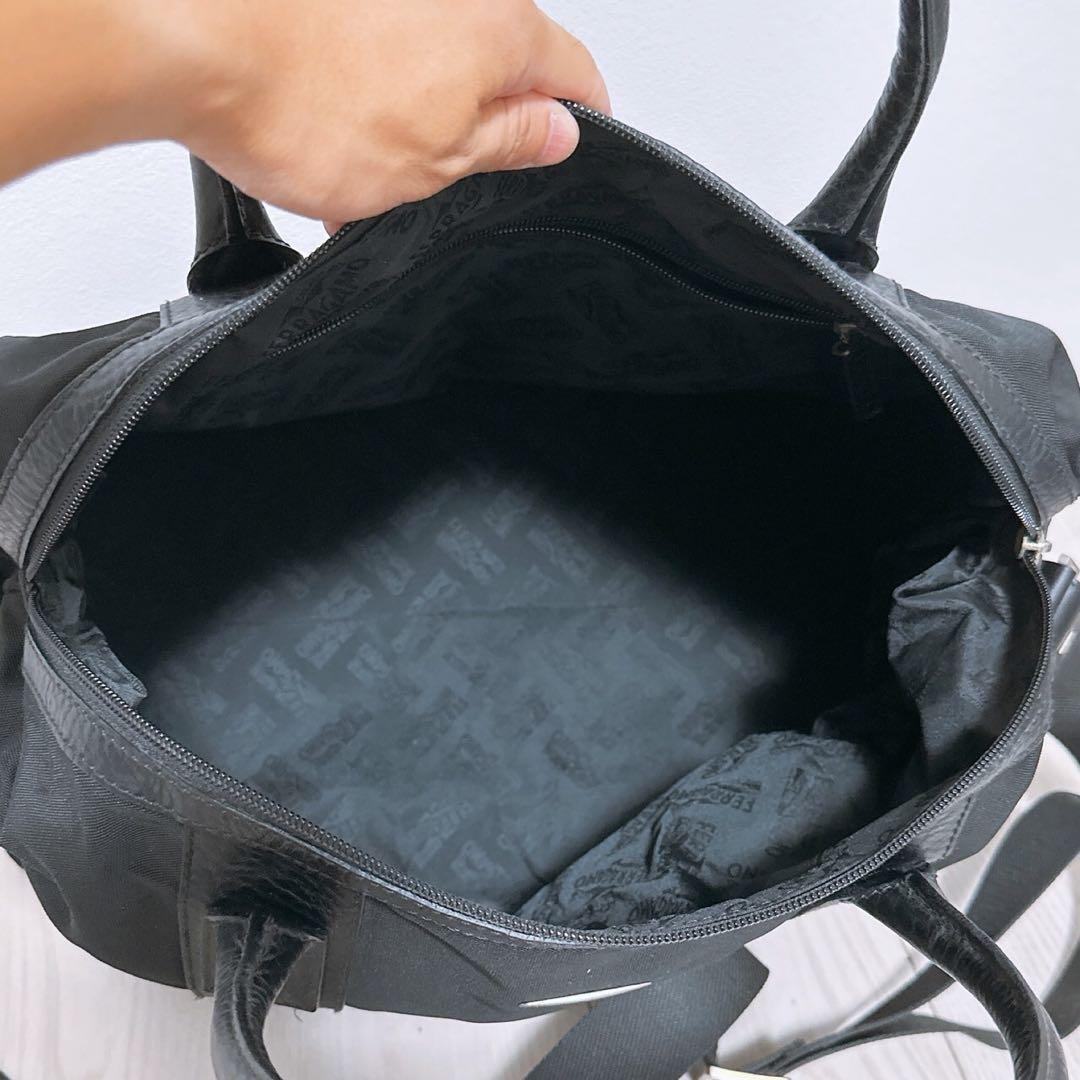 《美品》Ferragamo(フェラガモ)2wayボストンバッグ