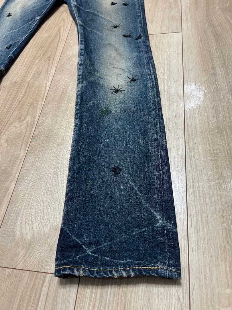 【レア】UnderCover アンダーカバー　刺繍入り　デニム　レディース1