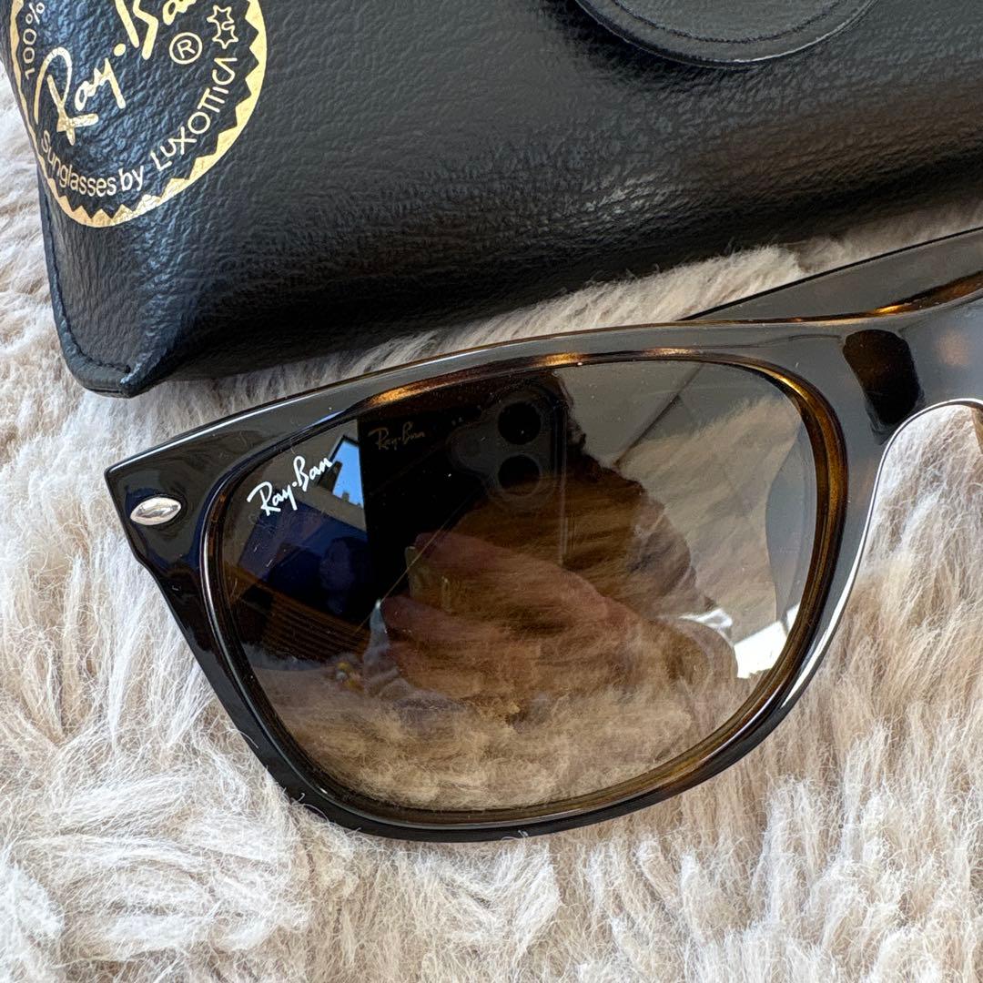 Ray-Ban レイバン ブラウン サングラス ケース付き