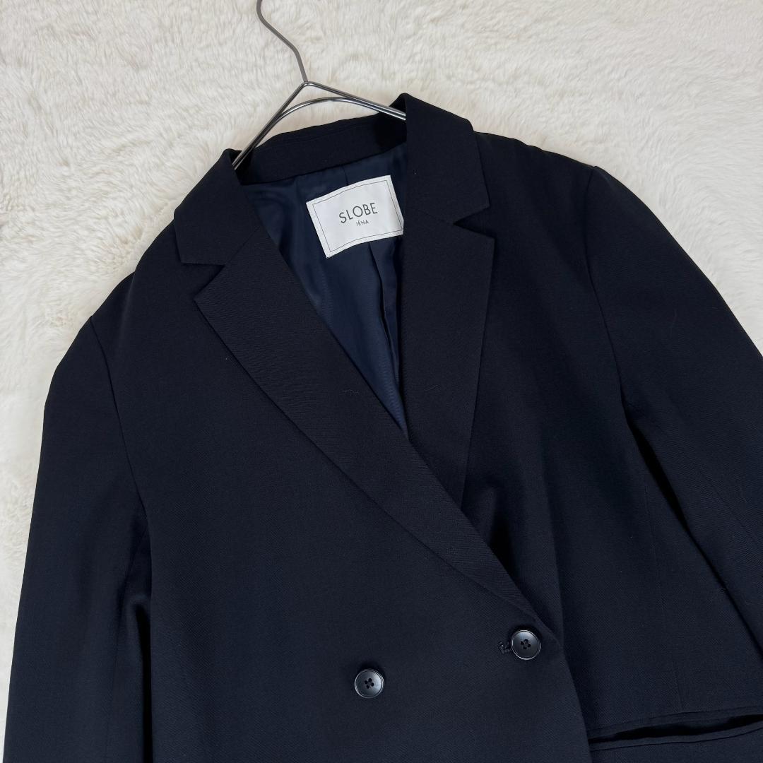 SLOBE IENA　ウォッシャブルダブルブレストジャケット　テーラード