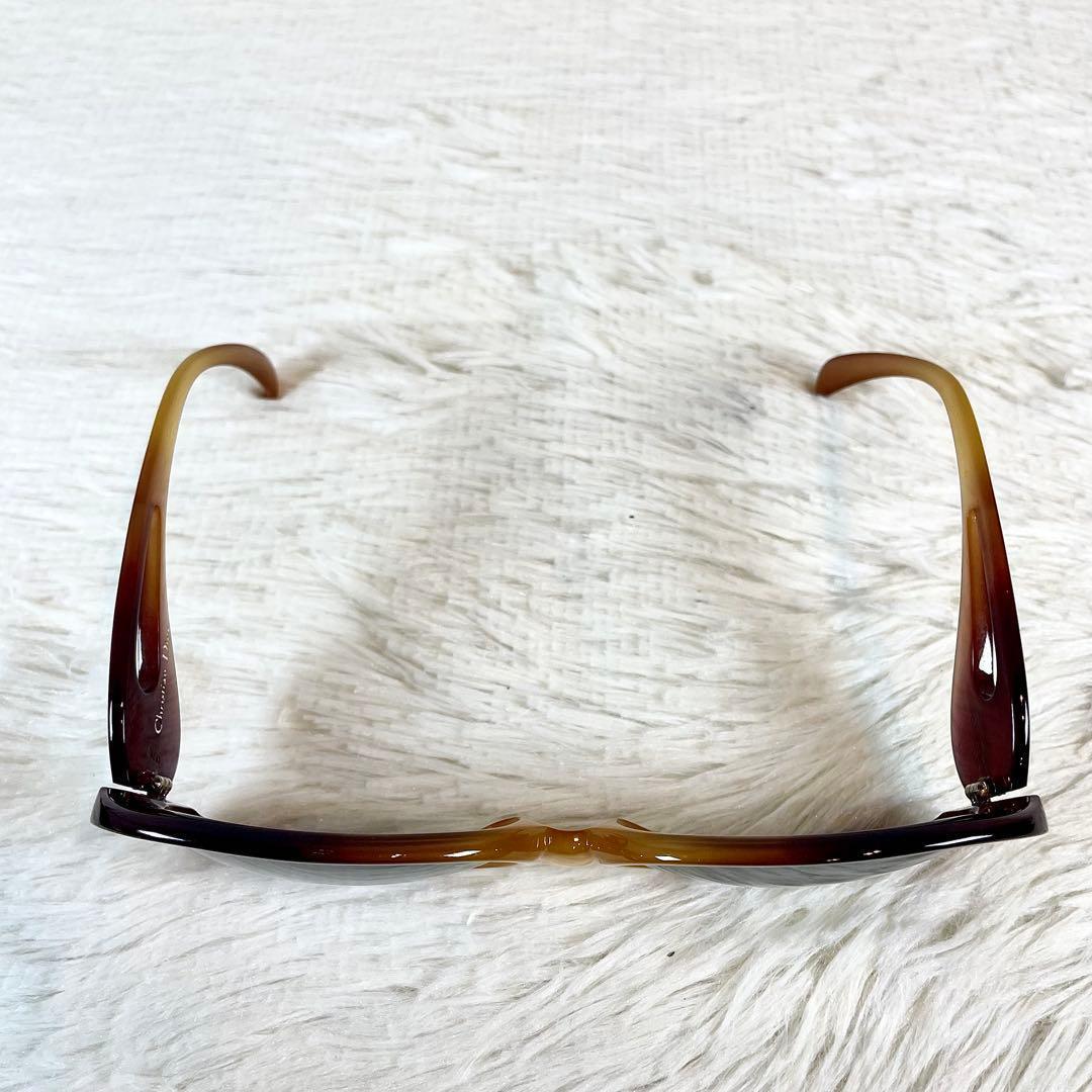 美品　60sChristian Dior　ビンテージサングラス　ブラウンフレーム