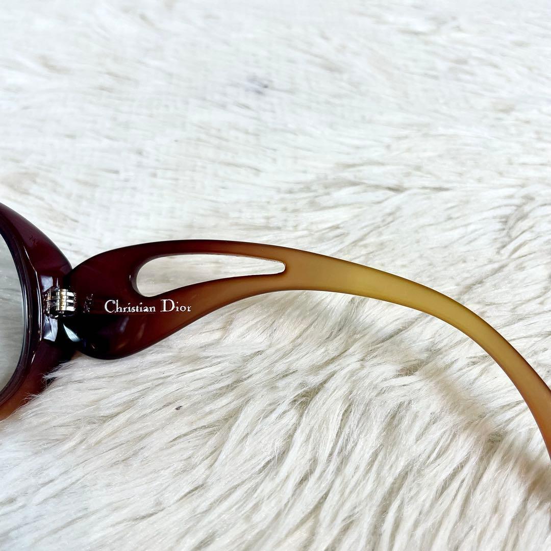 美品　60sChristian Dior　ビンテージサングラス　ブラウンフレーム