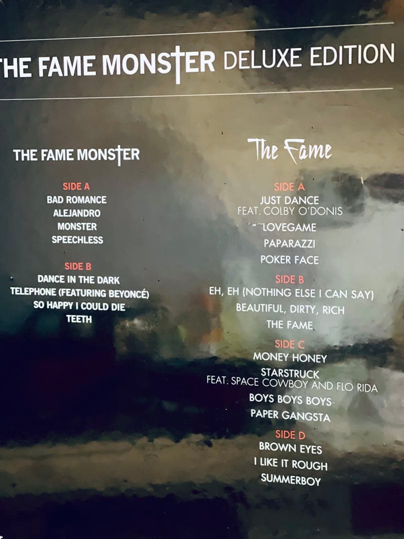 LADY GAGA THE FAME MONSTER 3LP レコード