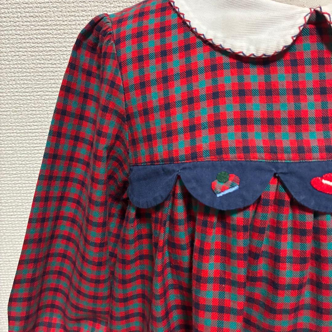 familiar ファミリア パンツ付き チュニック ワンピース 90cm