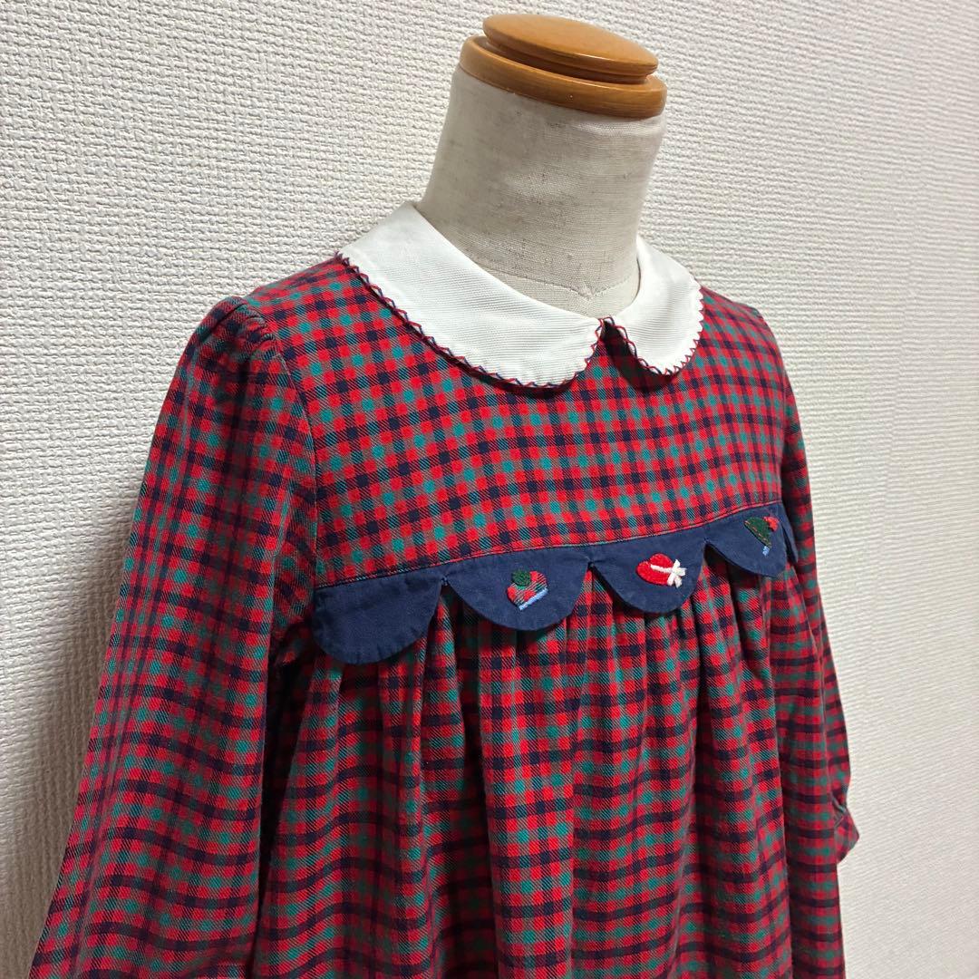 familiar ファミリア パンツ付き チュニック ワンピース 90cm