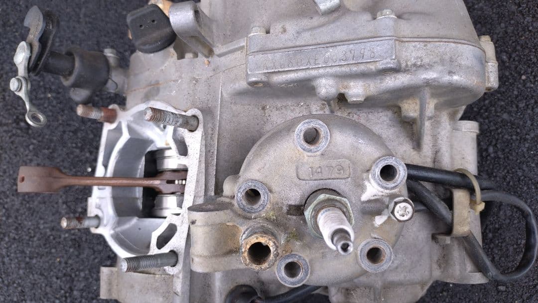 佐*木様 KX85　エンジン部品取り