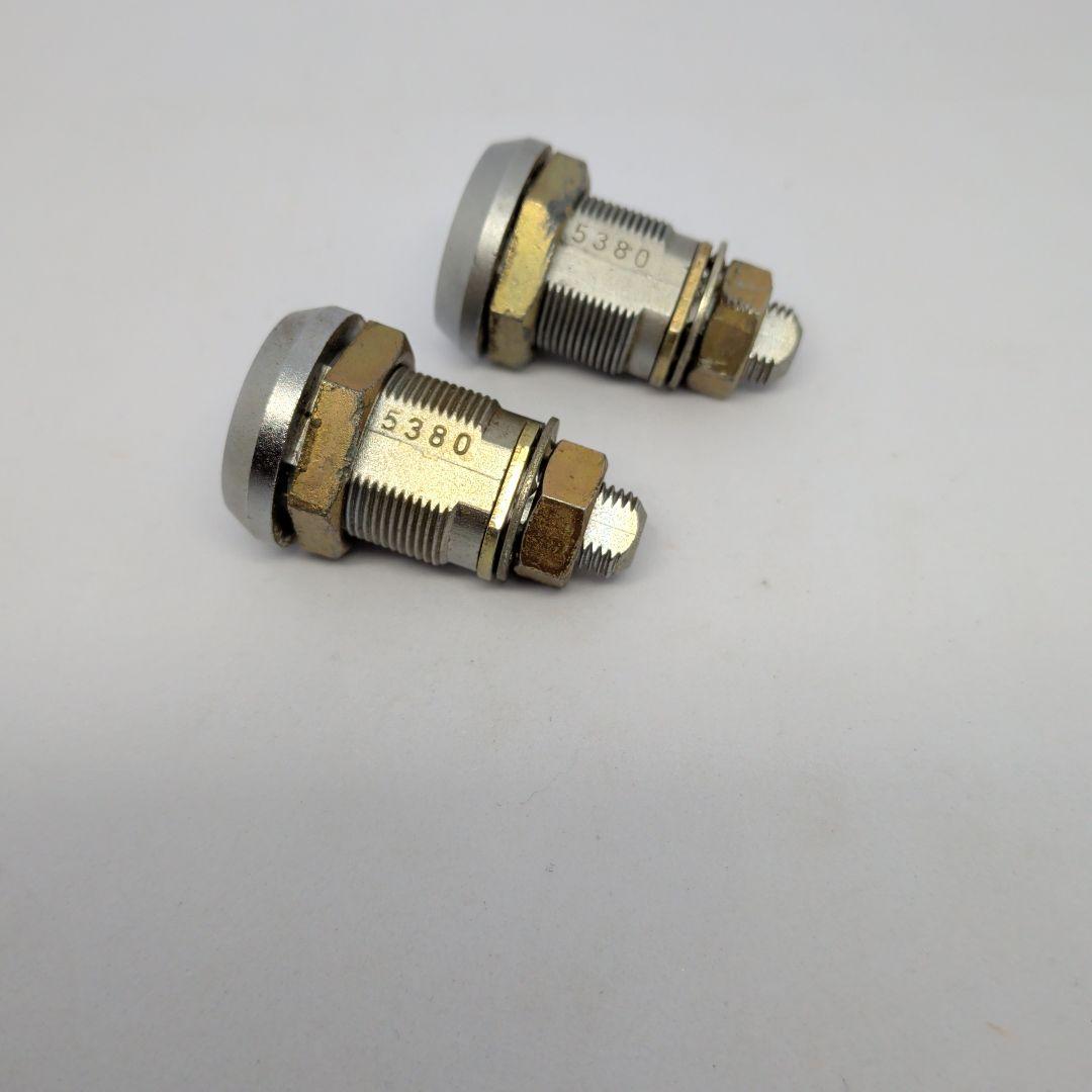 セガ　解除キー2個セット　5380 純正　未使用 中古シリンダー付き