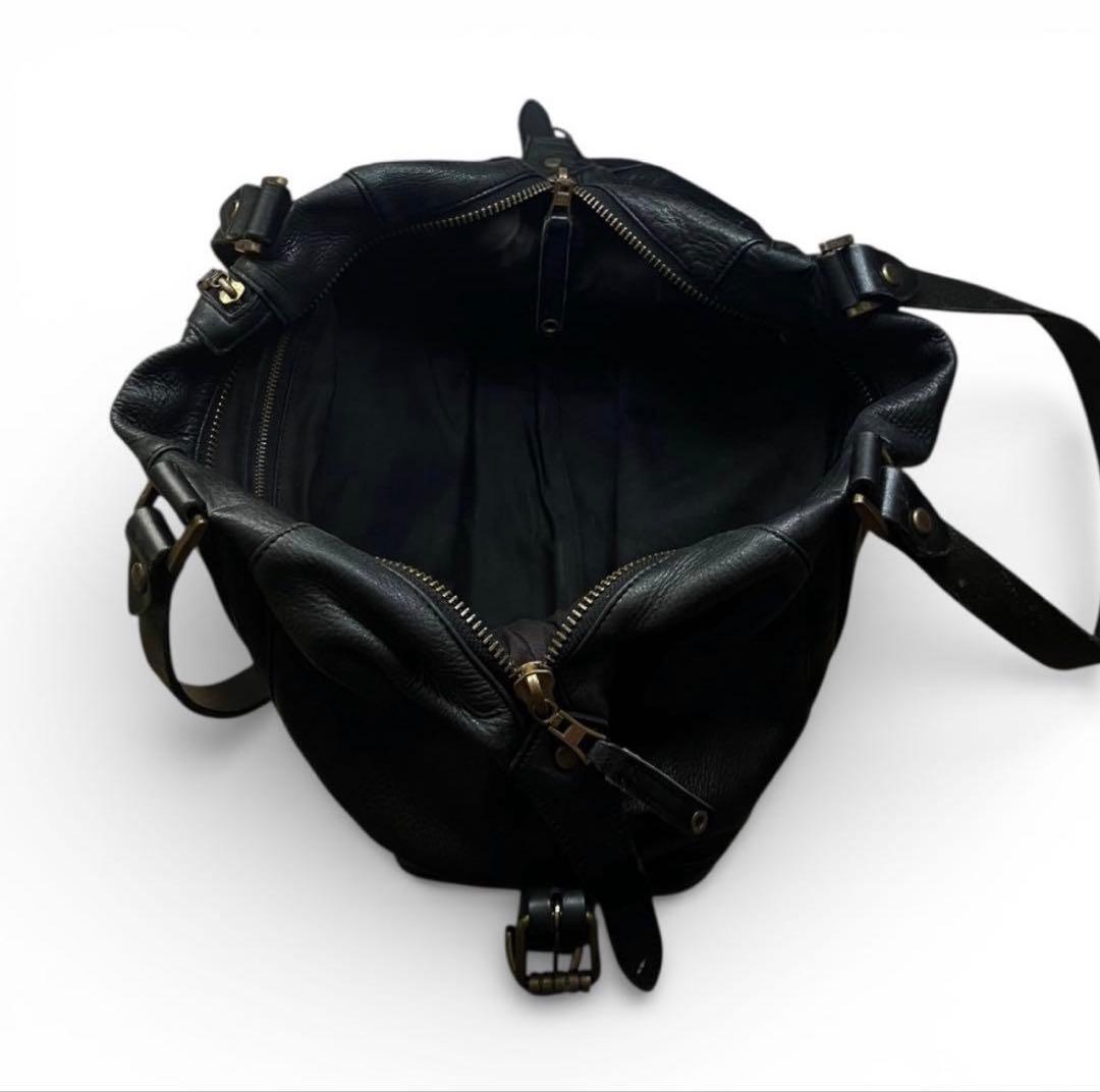 90s real leather shoulder bag 本革 Archive