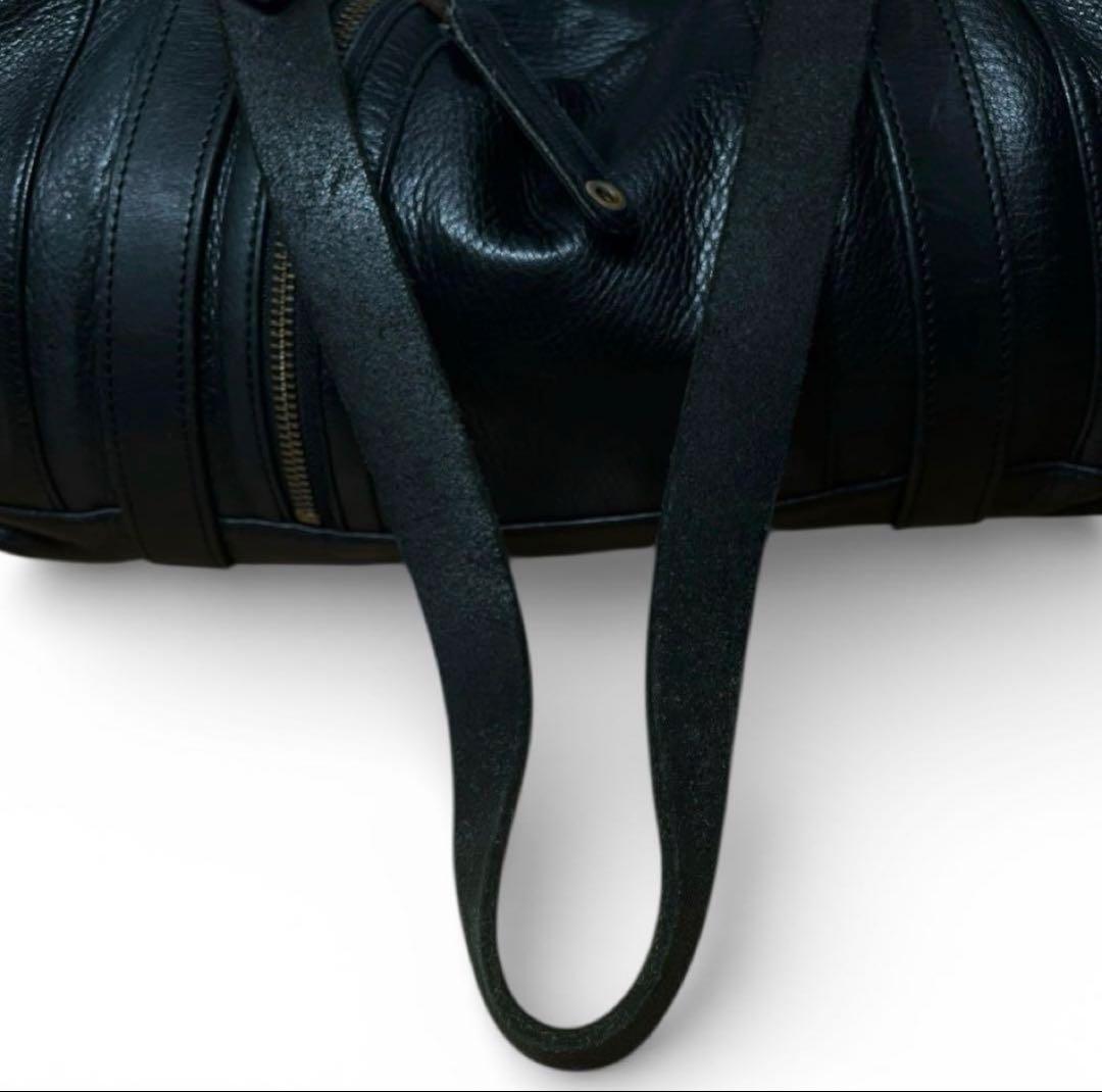 90s real leather shoulder bag 本革 Archive