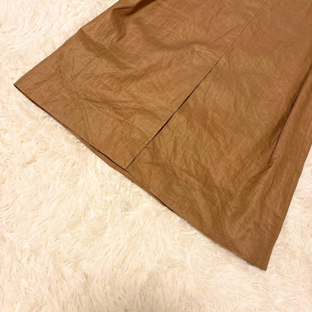【美品✨英国製】マッキントッシュ リネン ステンカラーコート スコットランド製