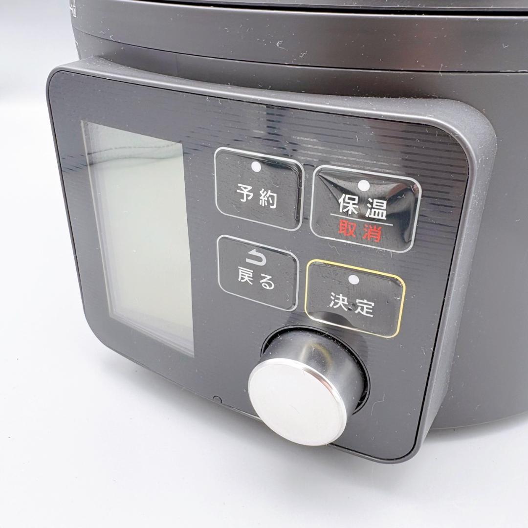 【極美品】アイリスオーヤマ 電気圧力鍋 2.2L KPC-MA２-B