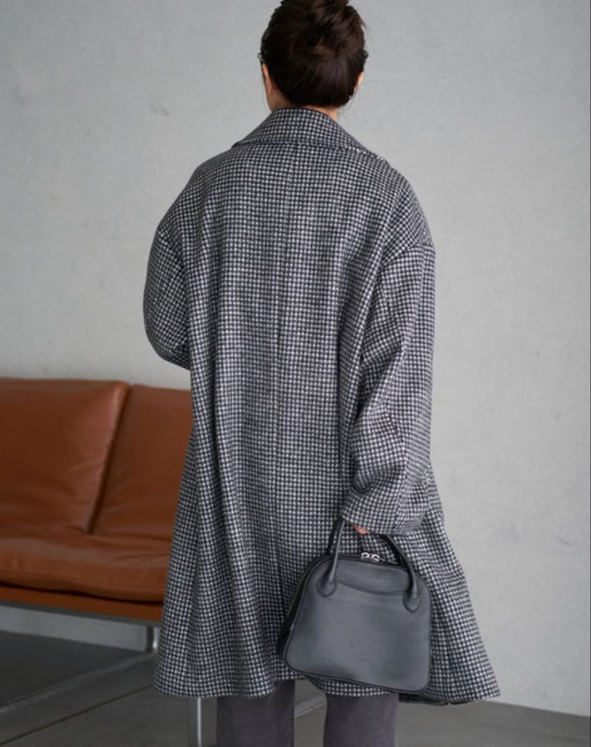 ま*ね様 新品 plage プラージュ ハウンドトゥース double butt