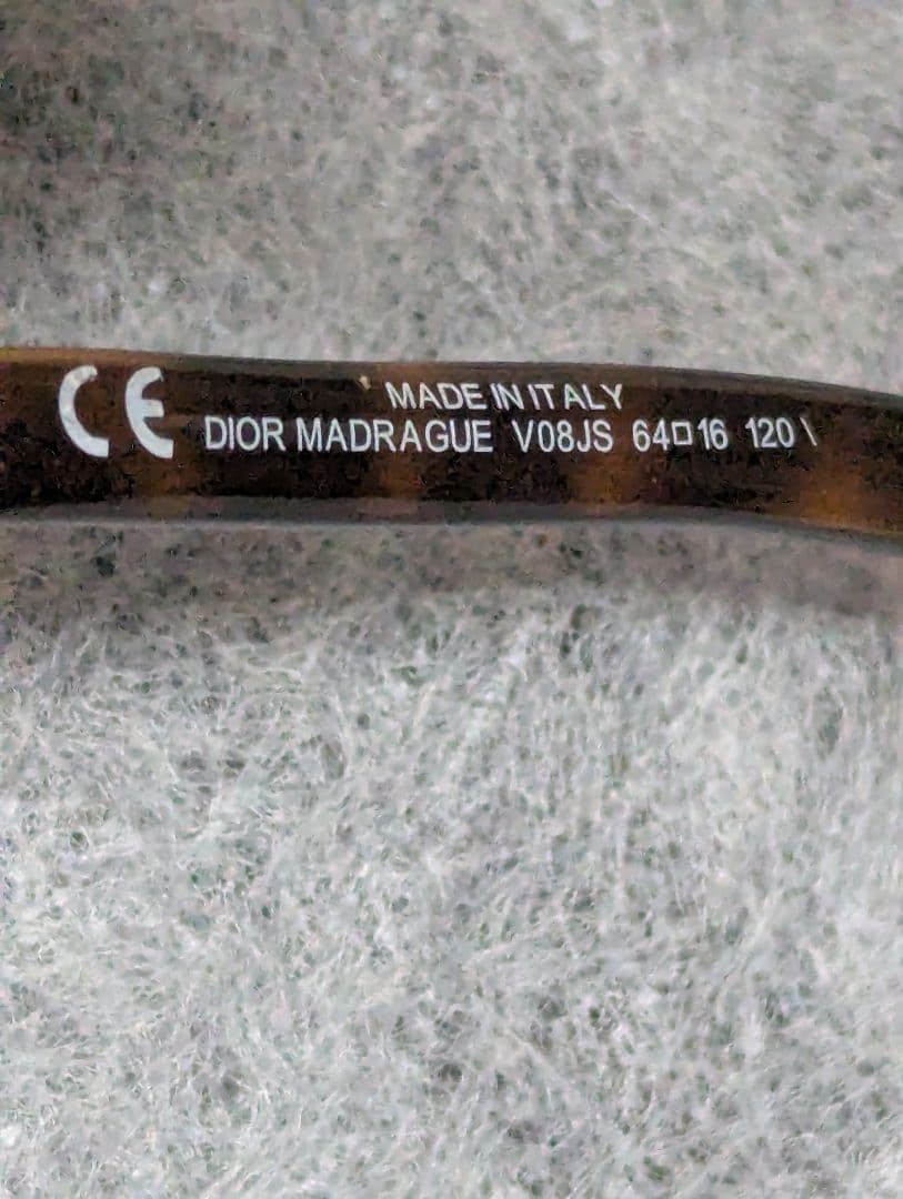 【極美品】おすすめ　Dior トータスシェル サングラス