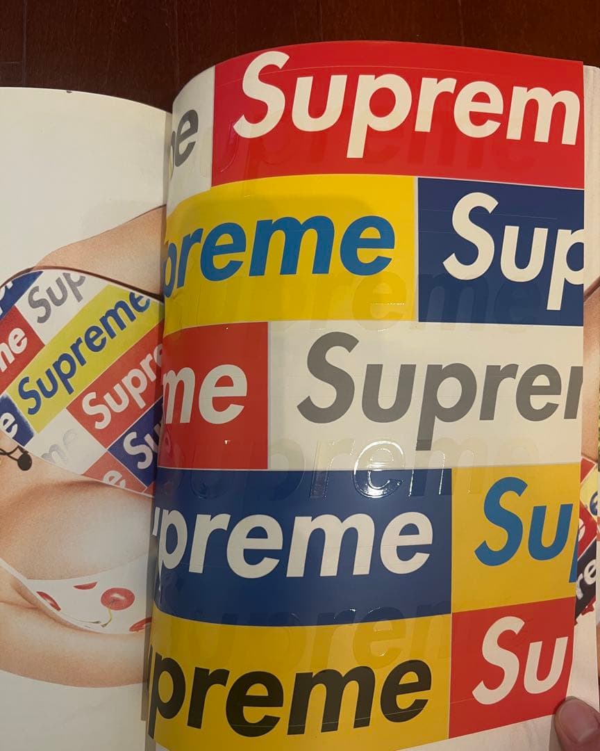 Supreame Book 本Vol.3.4.5.6 セット ステッカー付