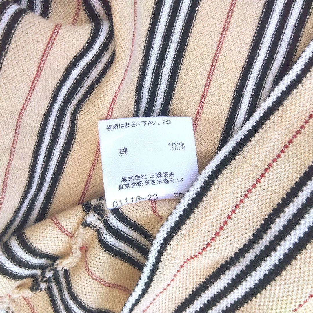 1　BURBERRY LONDON　バーバリー　ノースリーブポロシャツ