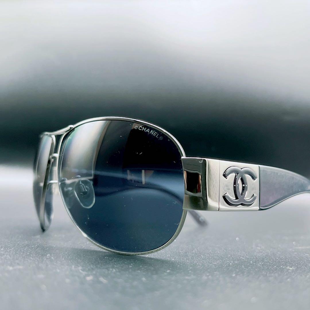 小物 CHANEL vintage sunglasses drop y2k