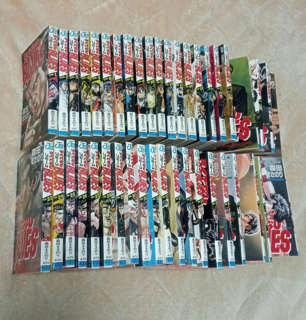 ろくでなしブルース全巻セット初版38冊あり