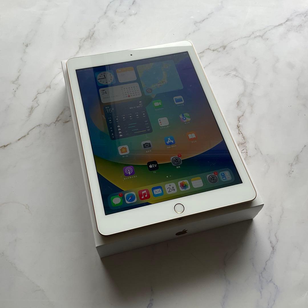 【極美品】Apple iPad 第5世代 WiFi Cellular 128GB