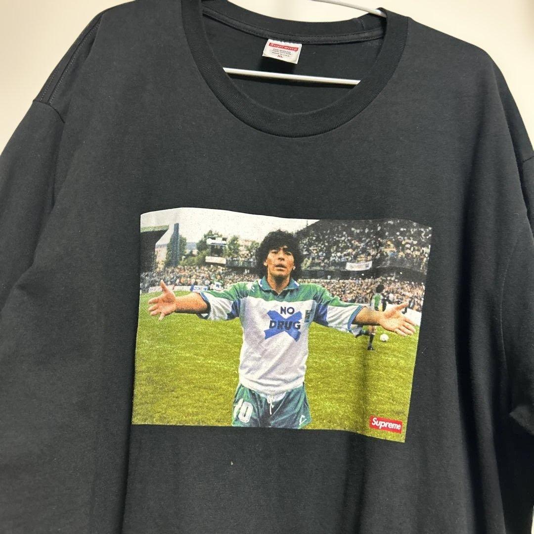 Supreme マラドーナ Tシャツ XL ブラック