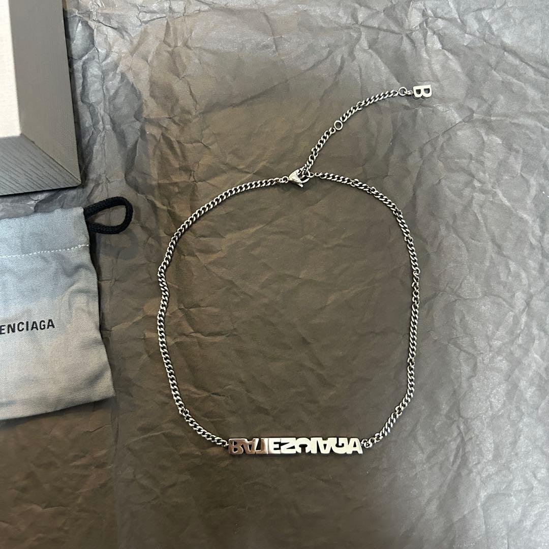 BALENCIAGA バレンシアガ メタル ネックレス