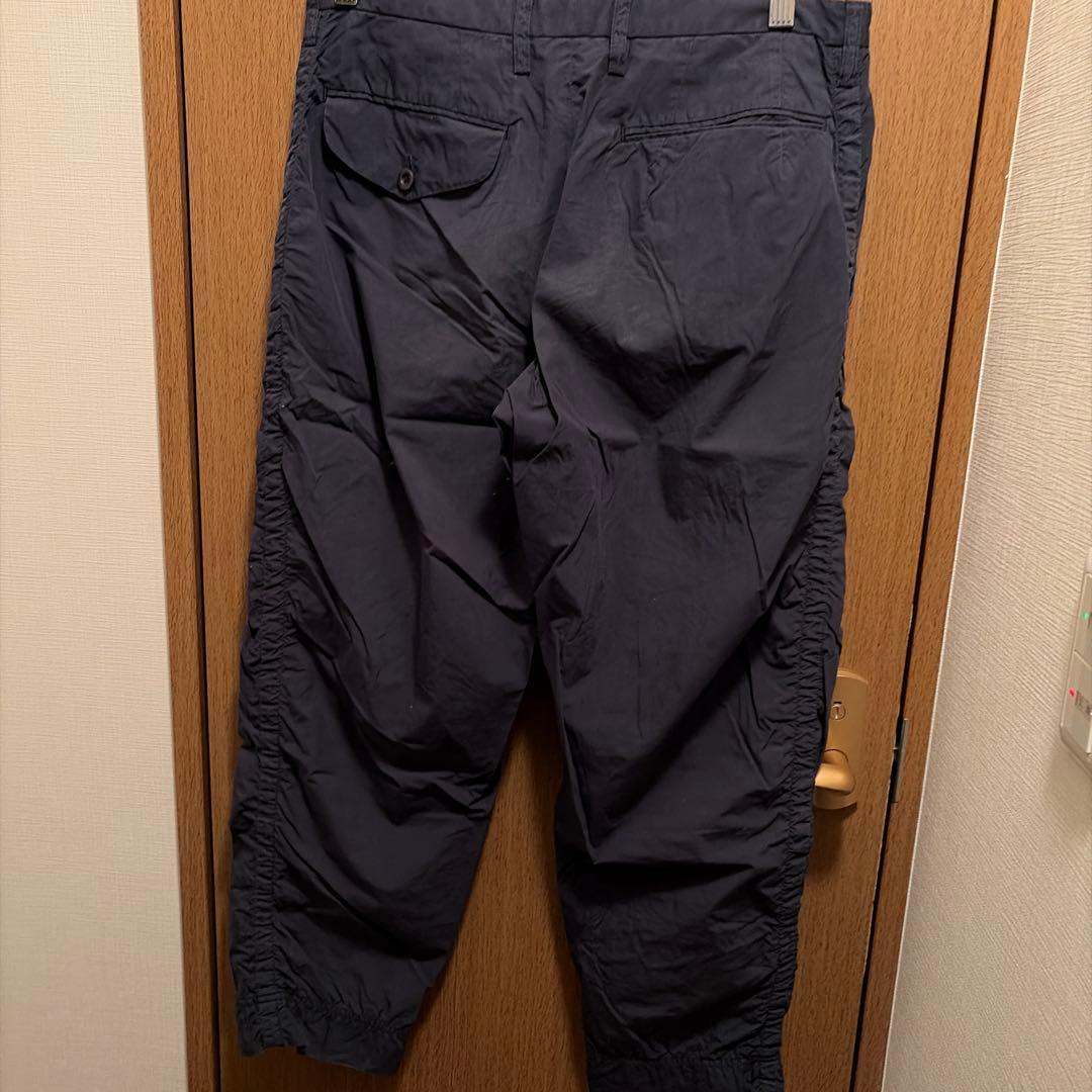 kolor パッカリングパンツ　紺