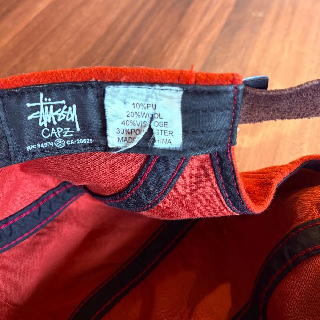 old stussy ステューシー　キャップ　90s 80s