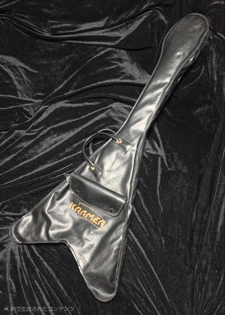 【希少】Kramer JK-6000 フライングV メタリックレッド（ESP製）