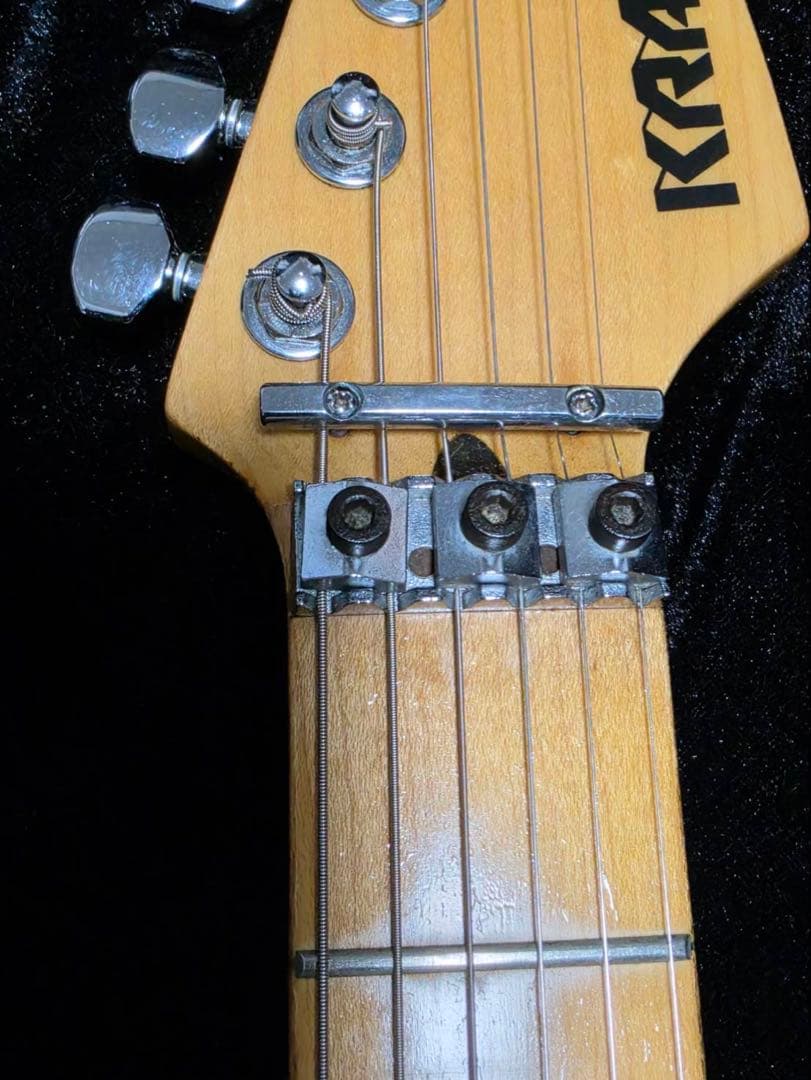 【希少】Kramer JK-6000 フライングV メタリックレッド（ESP製）