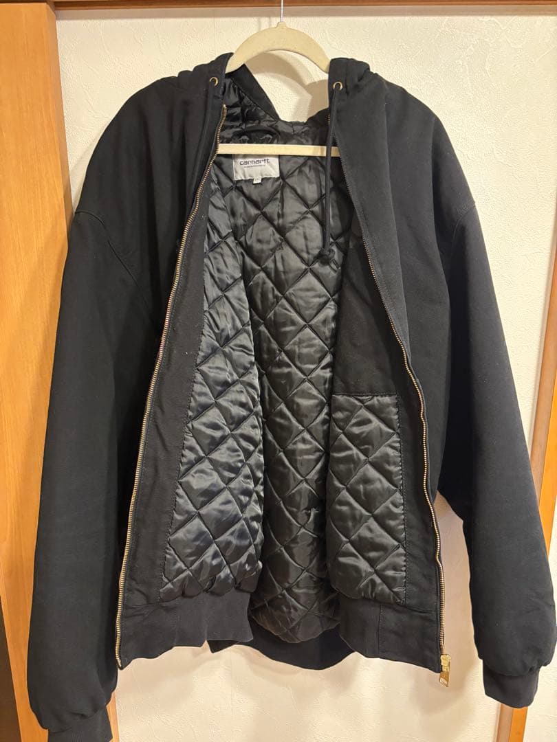Carhartt アクティブジャケット ブラック XXL（※3月末までの販売）