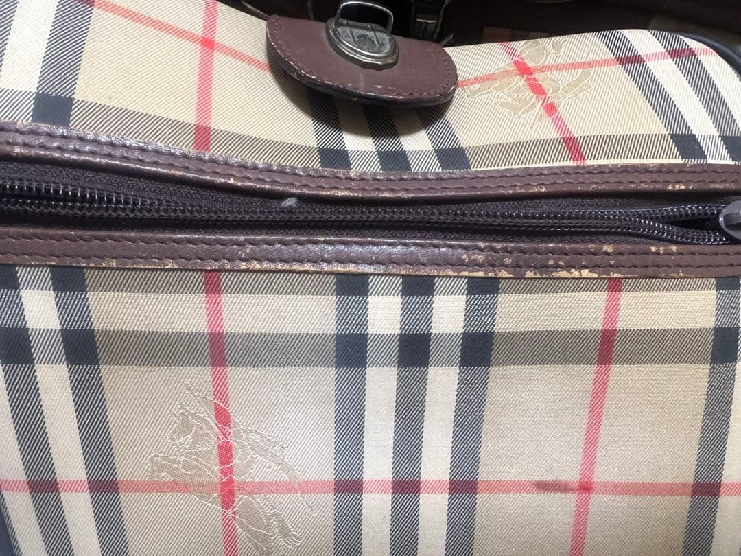 連休割引‼️ Burberry's 大容量ボストンバッグ ノバチェック柄