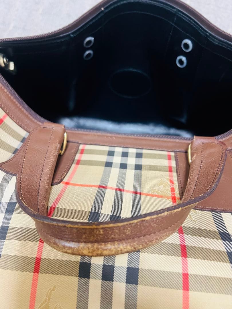 連休割引‼️ Burberry's 大容量ボストンバッグ ノバチェック柄