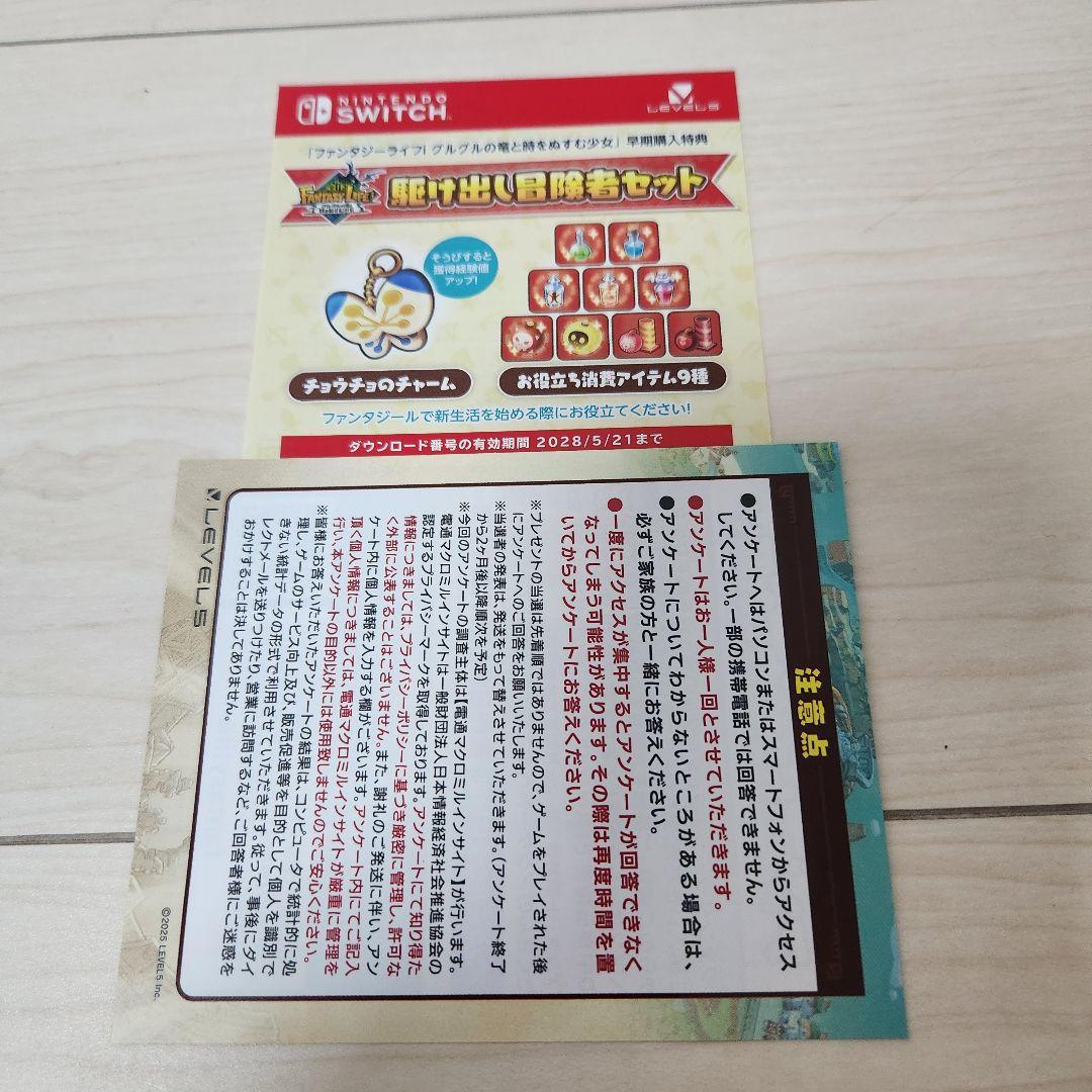 Switch【早期購入特典付】ファンタジーライフi グルグルの竜と時をぬすむ少女